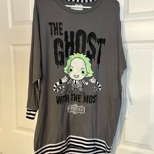 Beetlejuice Perfect with leggings or as a short dressess size M
